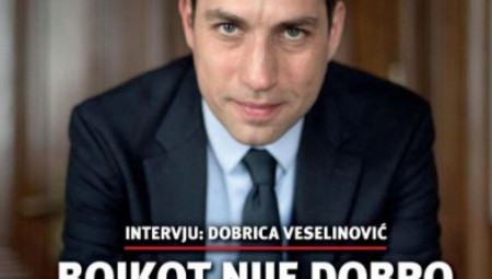 Veselinović: Bojkot izbora nije dobro rešenje