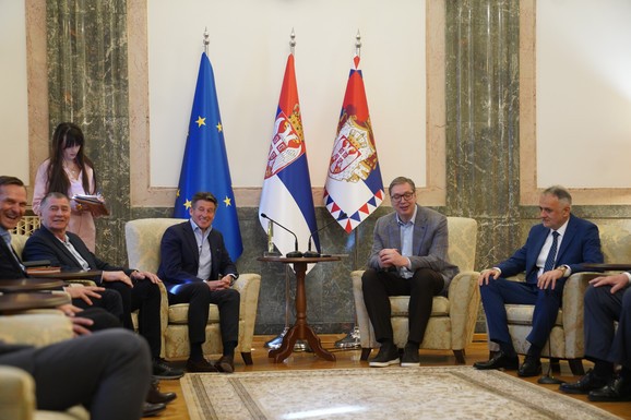 Vučić ugostio predsednike Svetske i Evropske atletske federacije: "Imaćemo još ulaganja u sport, to će se vratiti kroz zdrav duh" (FOTO)